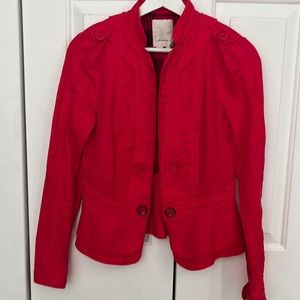 Anthro Elevenses jacket